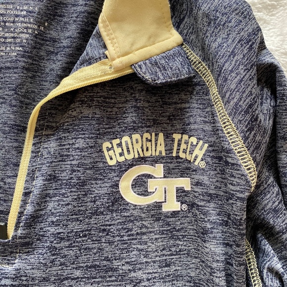 💓Georgia Tech Colosseum Women’s Bikram 1/4 Zip - Picture 3 of 4